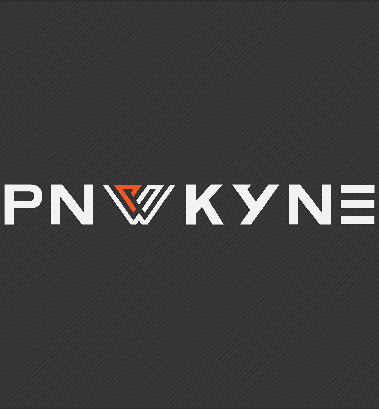 PNW KYNE Inline Logo Decal with Dark Background
