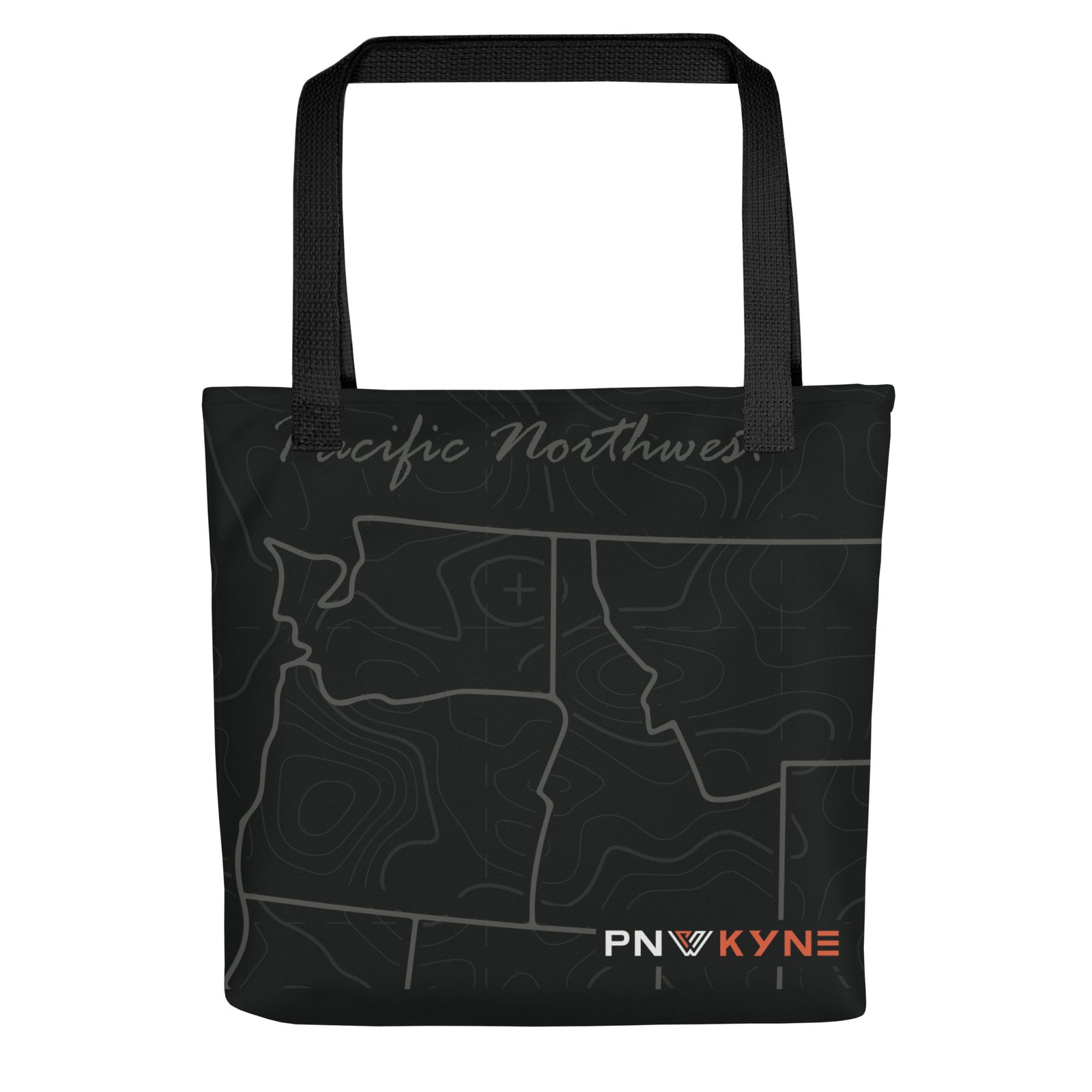 PNW States Tote Bag - Back