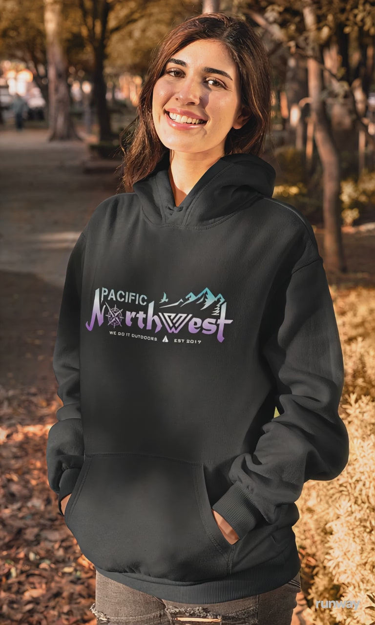 Northwest Skyline PNW Hoodie Video