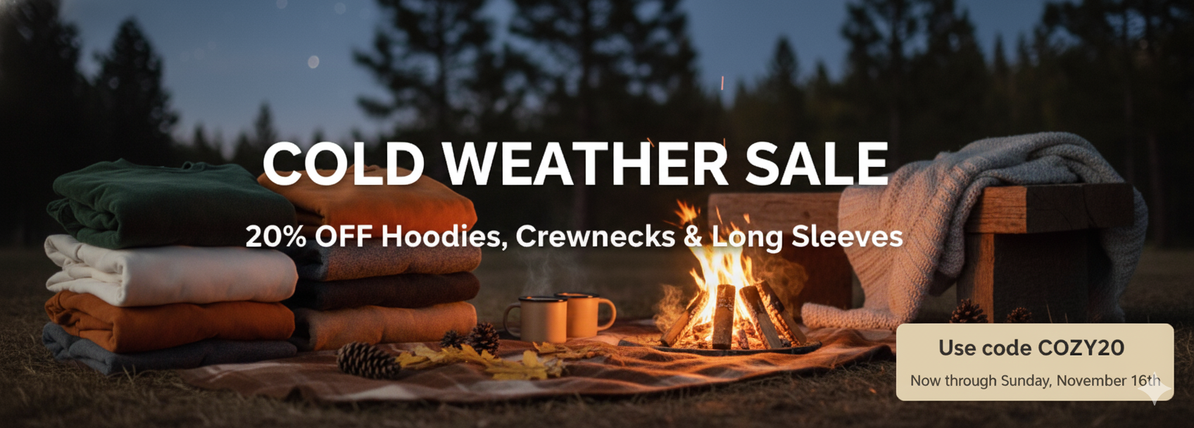 Cold Weather Sale