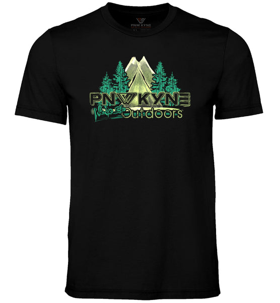 Artsy Outdoors Short Sleeve PNW Shirt - Black