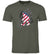 Bigfoot Shirt - Patriotic - Short Sleeve - Front - Black