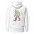 Bigfoot Wisdom Pullover Hoodie - White - Back
