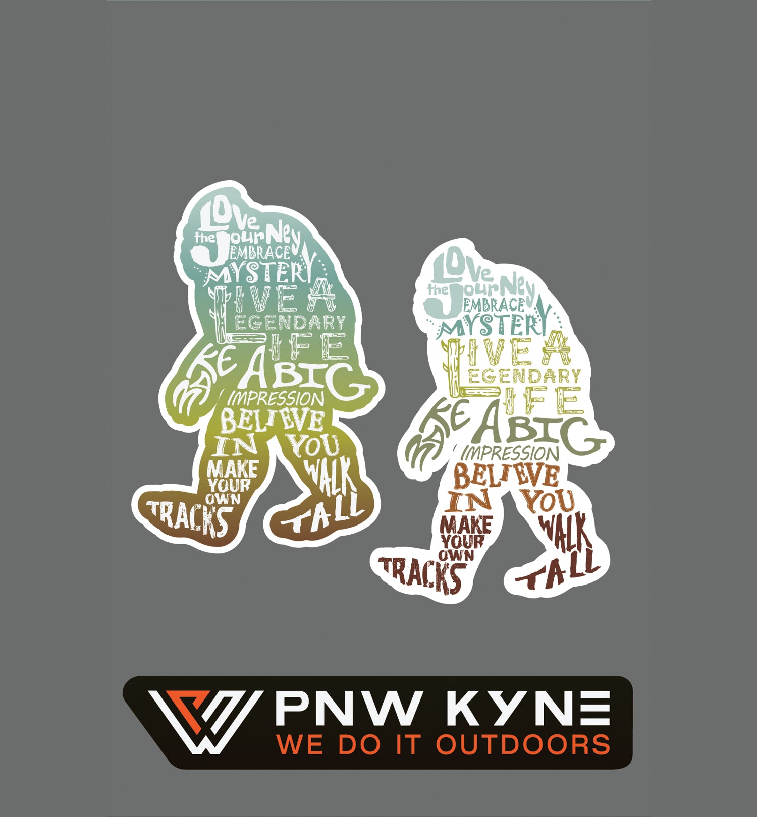 Bigfoot Wisdom Sticker Sheet