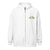 Bigfoot Wisdom Zip Hoodie - White - Front