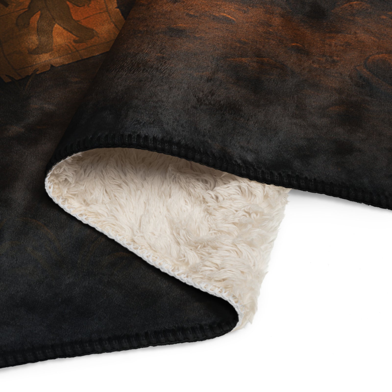 Campfire Encounter Sherpa Blanket