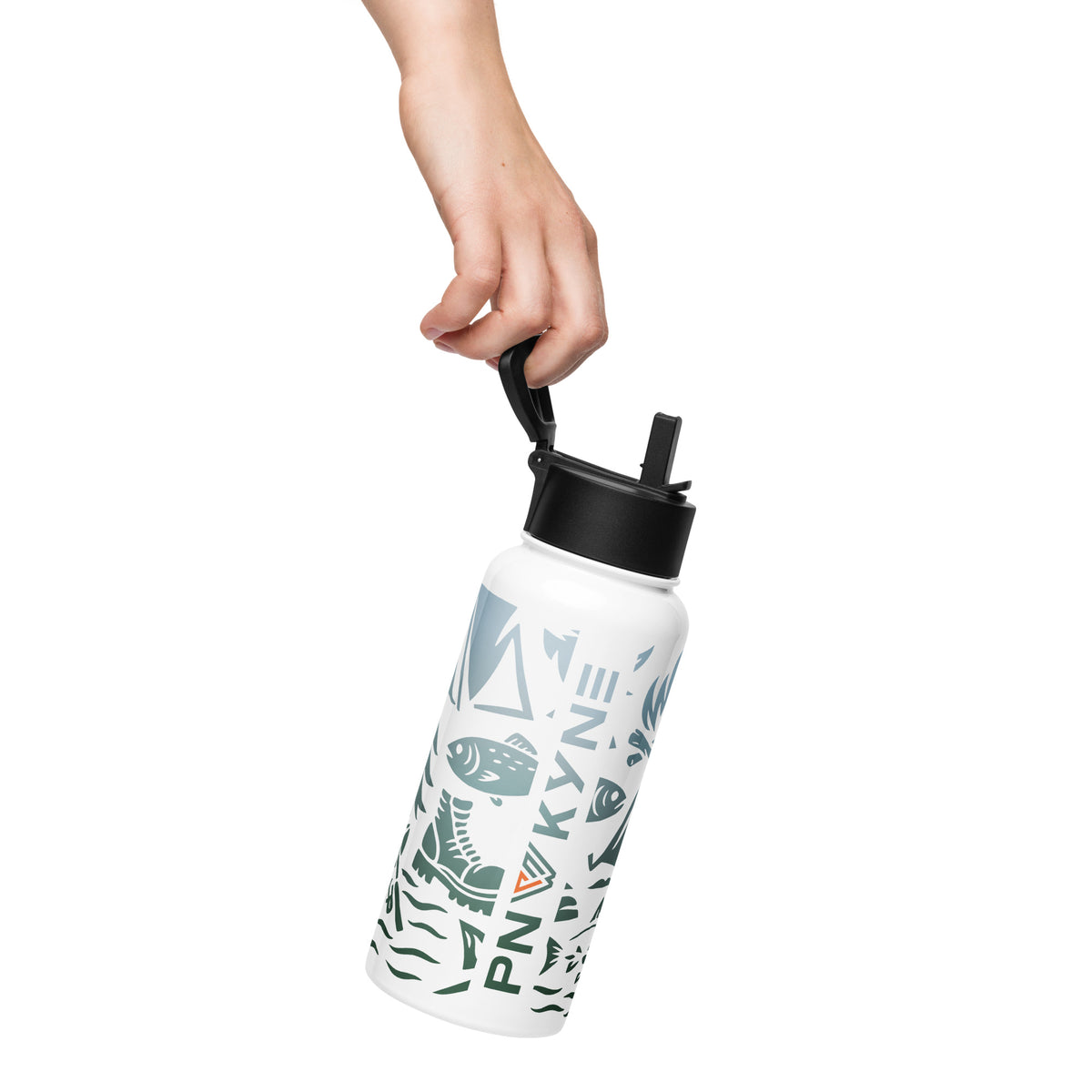 Campscape 32 oz Stainless Steel Water Bottle