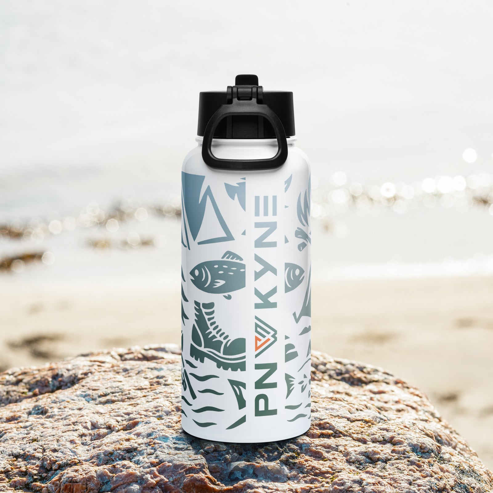 Campscape 32 oz Stainless Steel Water Bottle