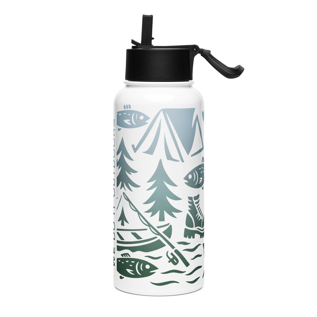 Campscape 32 oz Stainless Steel Water Bottle