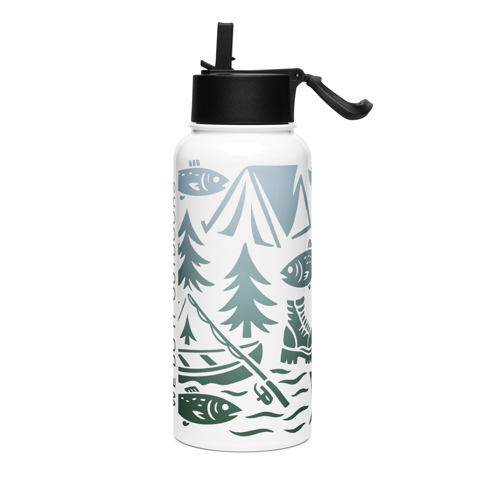 Campscape 32 oz Stainless Steel Water Bottle