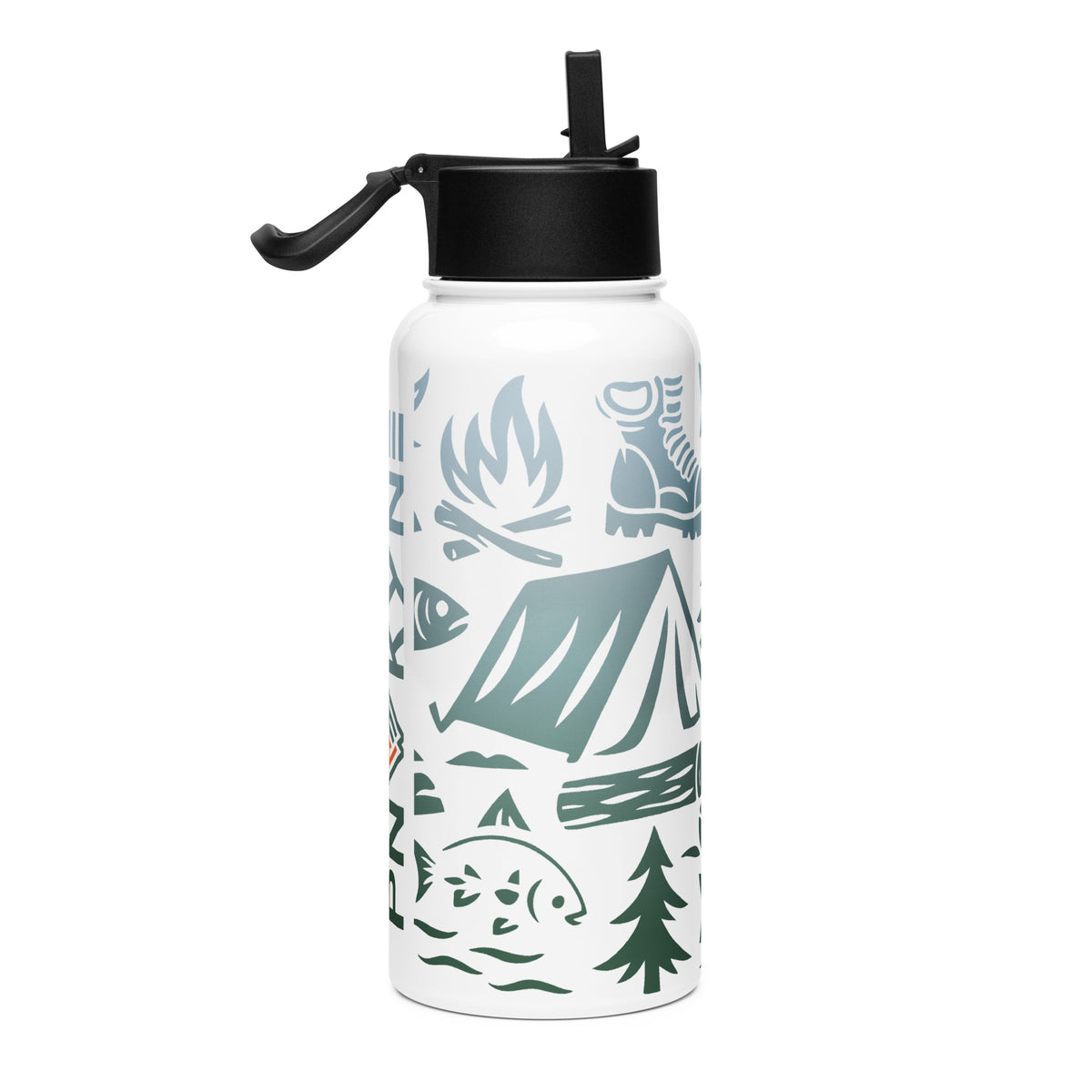 Campscape 32 oz Stainless Steel Water Bottle
