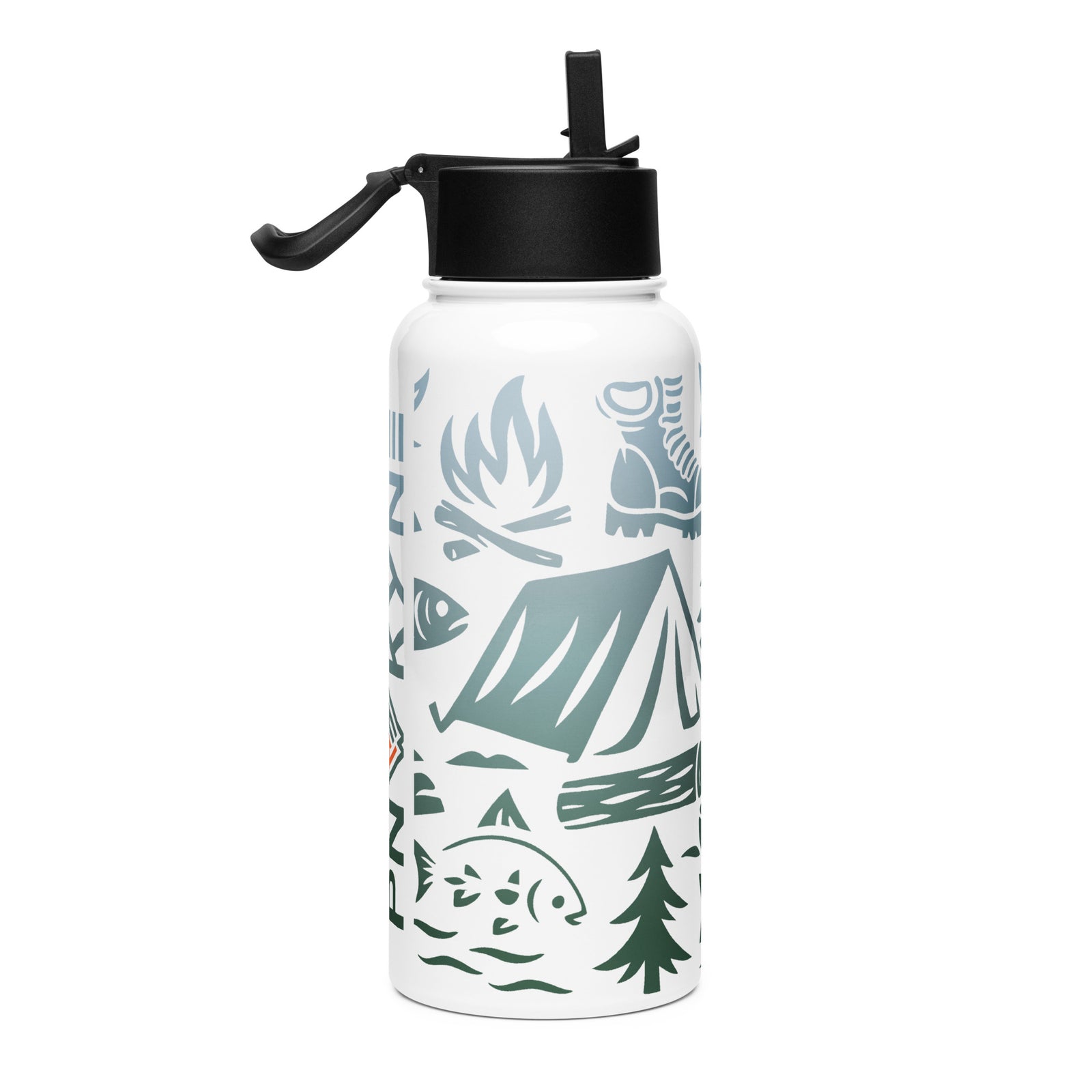 Campscape 32 oz Stainless Steel Water Bottle