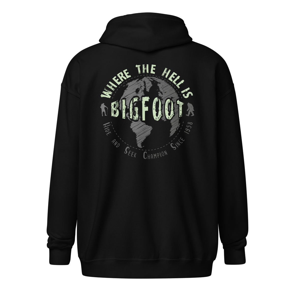 Hide &amp; Seek Champion Zip Hoodie - Back