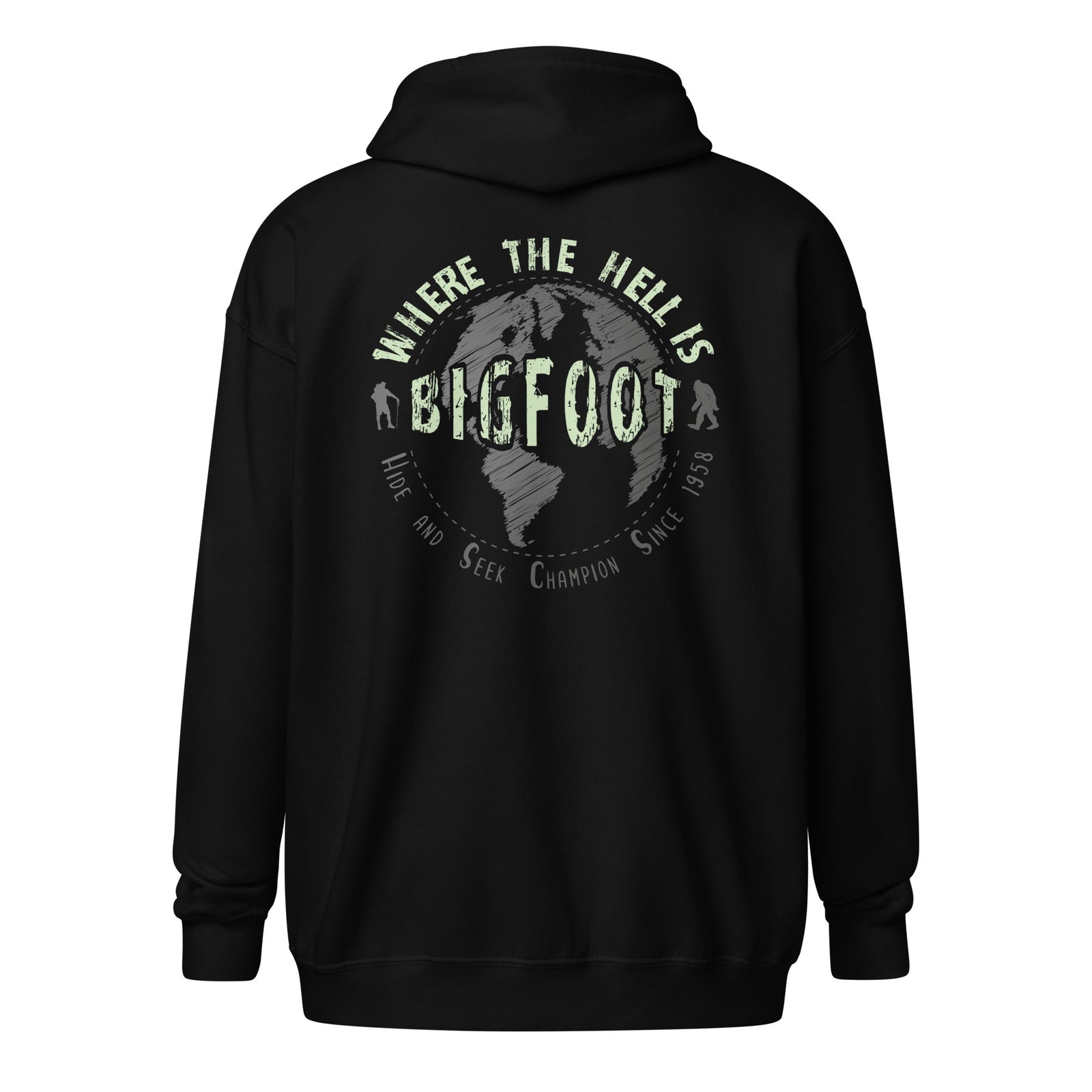Hide & Seek Champion Zip Hoodie - Back