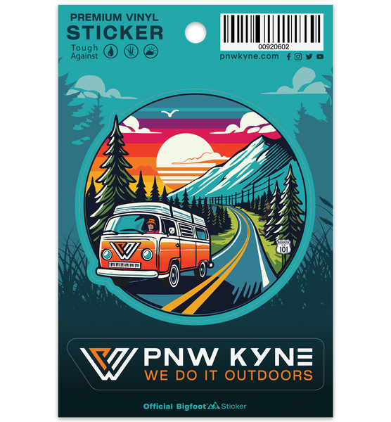 PNW Highway Sticker Sheet