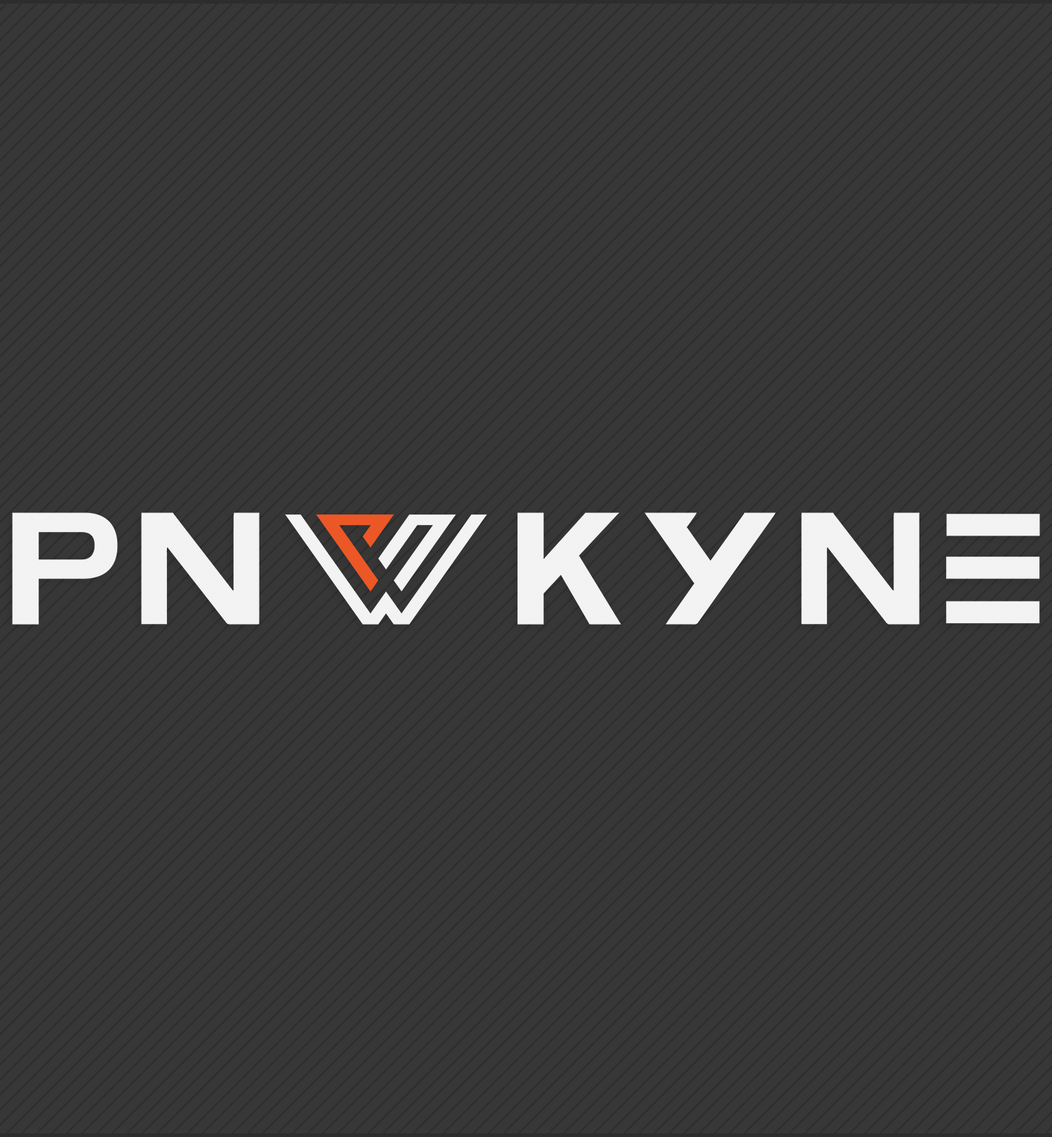  PNW KYNE Inline Logo Decal with Dark Background