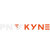  PNW KYNE Two Tone Inline Logo Decal with dark background