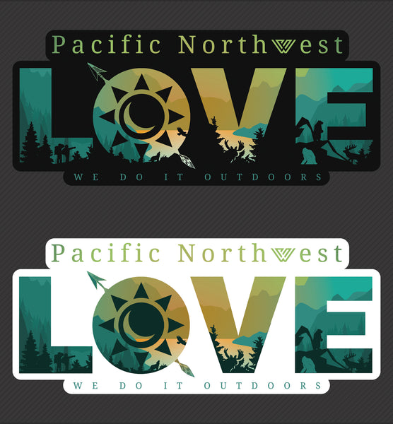 PNW Sticker - LOVE
