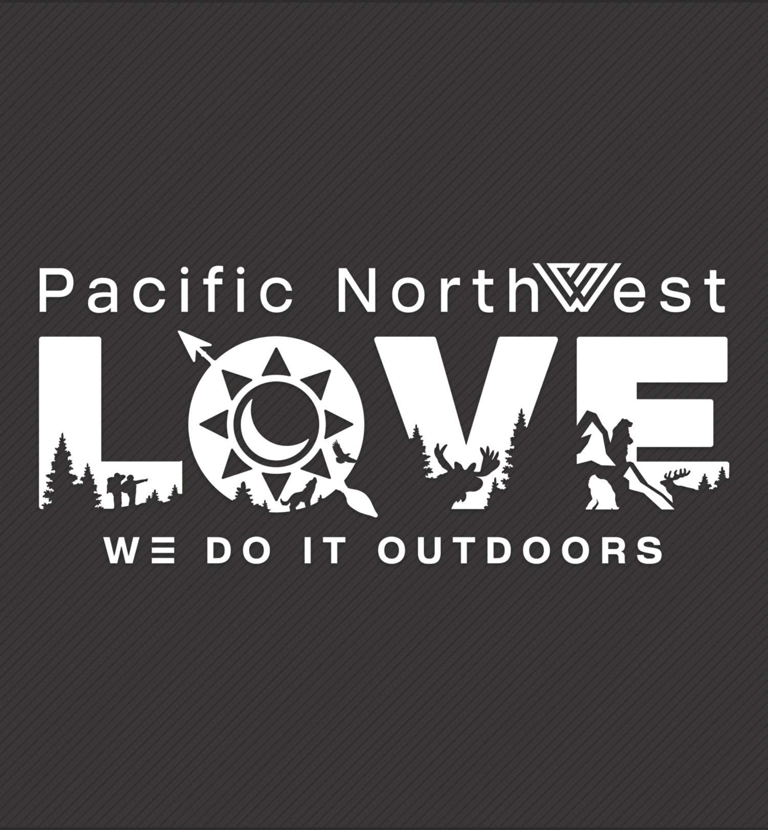 Pacific Northwest LOVE Decal