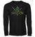 Planted in the PNW Long Sleeve Shirt - Front - Black