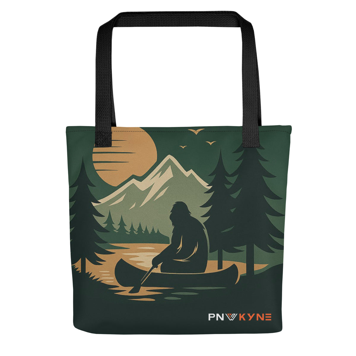 Sasquatch Drift Tote Bag - Front