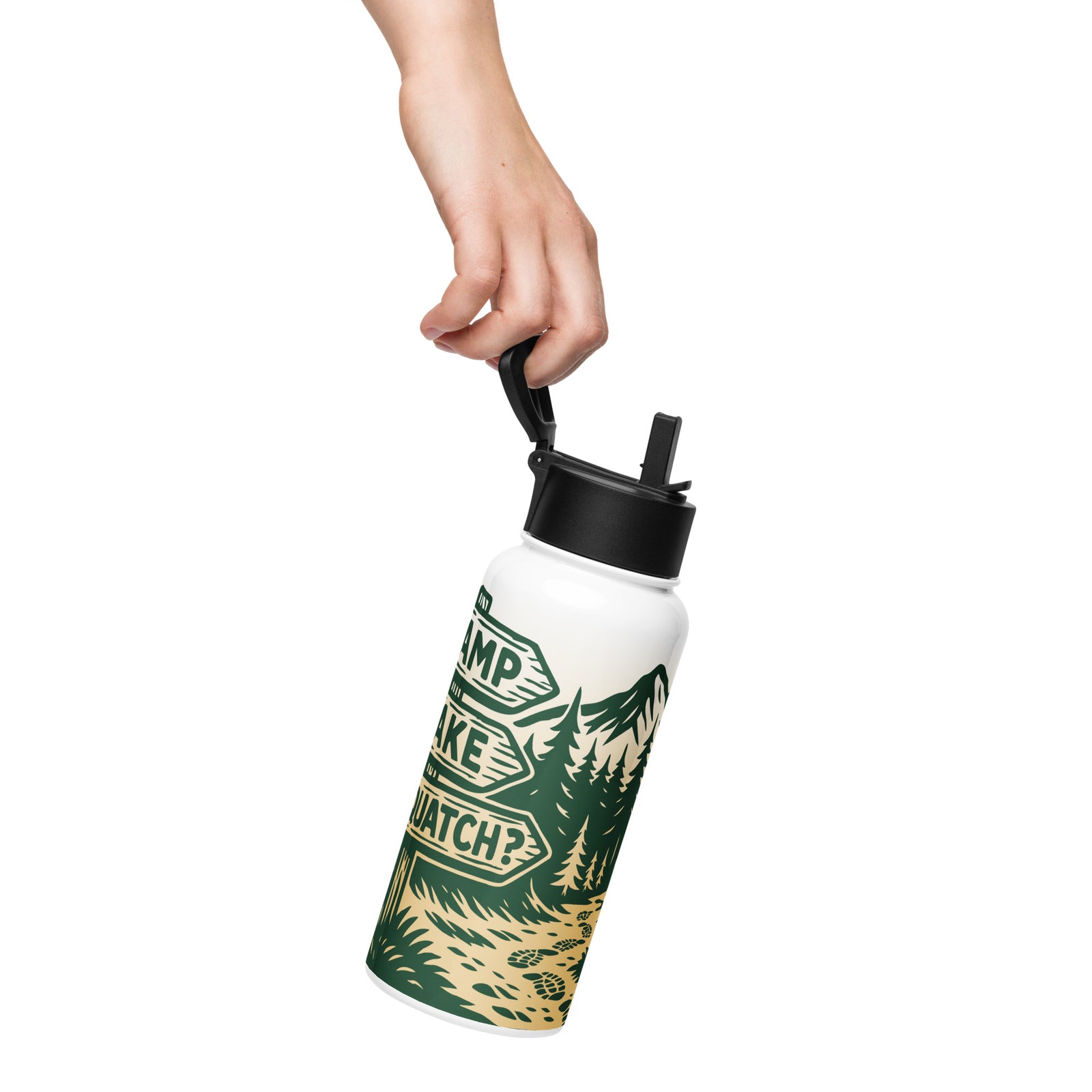 Trailhead 32oz Water Bottle - Hand Held