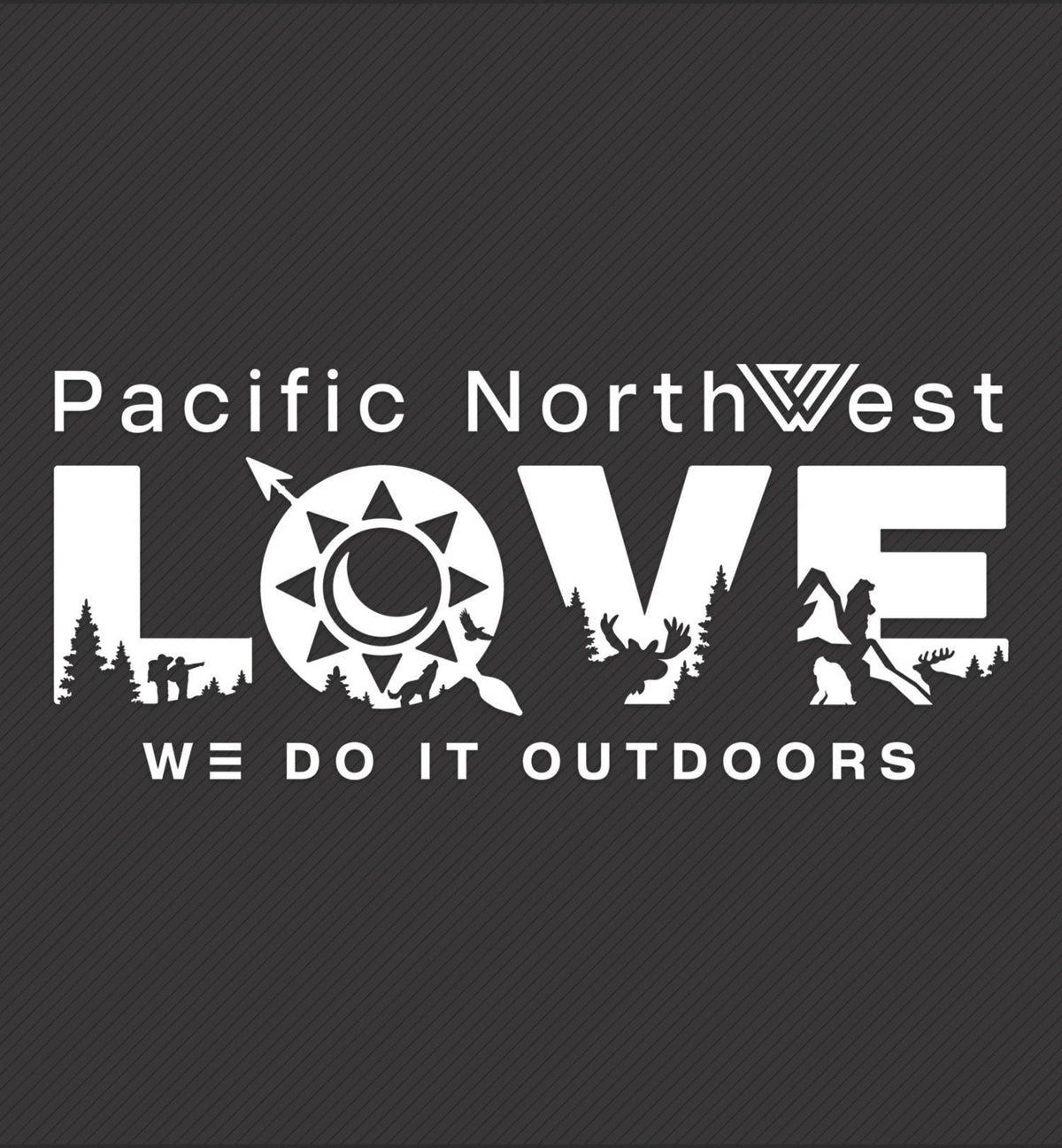 Pacific Northwest LOVE Decal