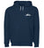 Around the PNW Pullover Hoodie Sweatshirt - Front - Heather Navy