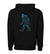 Bigfoot Wisdom Pullover Hoodie Sweatshirt - Blues - Back