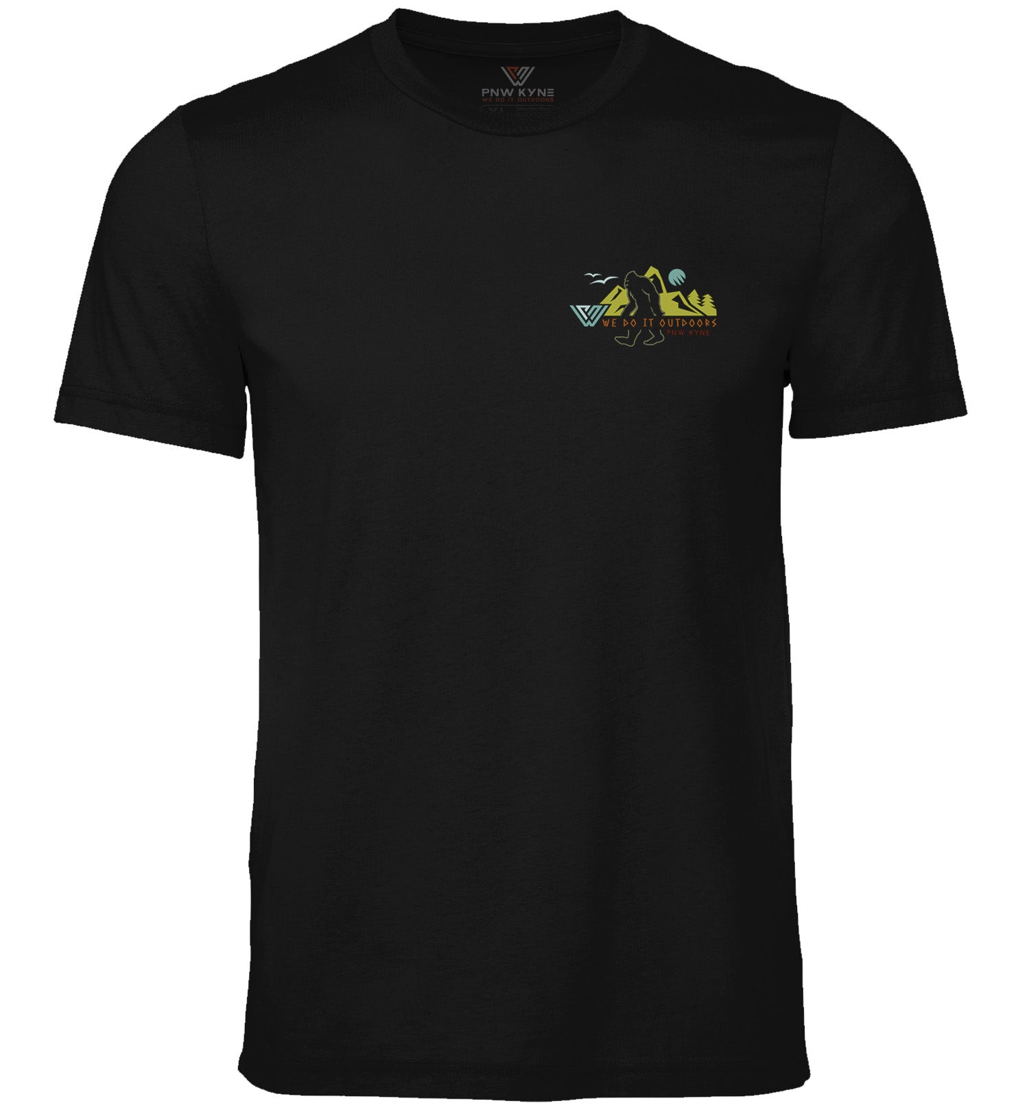 Bigfoot Wisdom Short Sleeve Shirt - Front - Earth