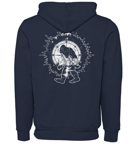 Bigfoot Sweatshirt | Nights Pullover Hoodie - PNW KYNE