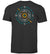 PNW Sun Peaks Compass Short Sleeve Shirt - Back - Dark Grey Heather