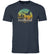 PNW Sunset Short Sleeve Shirt - Heather Navy