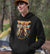 PNW Wars The Last Squatch Bigfoot Pullover Hoodie Sweatshirt - Black