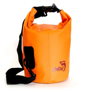 PNW Elements - 5L Bag - Dry Bag - Orange - Back - PNW Journey