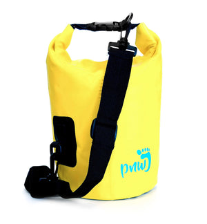 PNW Elements - 5L Bag - Dry Bag - Yellow - Back - PNW Journey