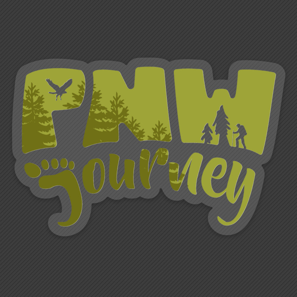 PNW Sticker - Forest Logo - Green