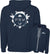 PNW Sweatshirt - Around the PNW - Zip Hoodie - Combined - Heather Navy