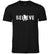PNW Shirt - Bigfoot Believe - Short Sleeve - Front - Black