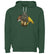 PNW Sweatshirt - Funguys - Pullover Hoodie - Front - Heather Forest
