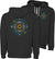 PNW Sweatshirt - Sun n Peaks Compass - Zip Hoodie - Combined - Dark Grey Heather