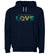 Pacific Northwest LOVE Pullover PNW Hoodie Sweatshirt - Black